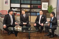 「バナナ・ブラマヨの新しい法律を作る会」収録中のワンシーン。(c)MBS