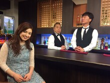 （左から）平愛梨、出川哲朗、スピードワゴン小沢。(c)CBC