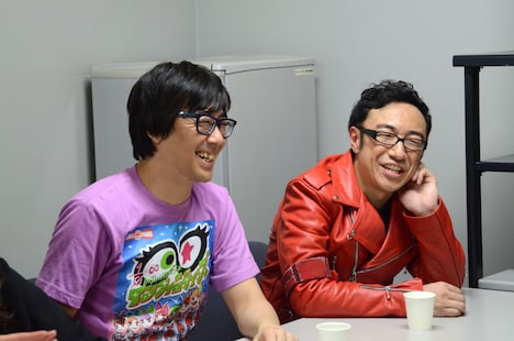 左から東京03豊本、東京03角田。