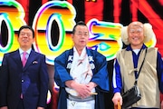 左から西川きよし、桂文珍、辻本茂雄。