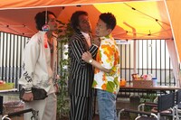 「スキャナー 記憶のカケラをよむ男」のワンシーン。