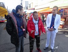 （左から）品川庄司・品川、出川哲朗、じゅんいちダビッドソン。(c)CBC