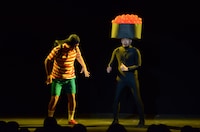 1本目のネタ「お寿司」。