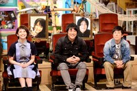 「あいつ今何してる？ゴールデン直前SP」にゲスト出演するフルーツポンチと岡本玲（左）。(c)テレビ朝日