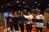 プレスコの様子。