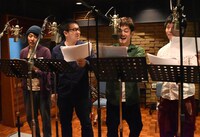 プレスコの様子。