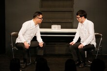 「シソンヌライブ『モノクロ』2016」の様子。