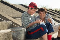 「手をつないでかえろうよ～シャングリラの向こうで～」のワンシーン。