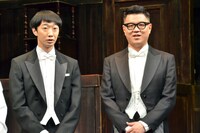 ダブルキャストで出演する（左から）ラバーガール大水、シソンヌ長谷川。