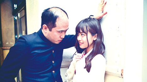 トレンディエンジェル斎藤のスクールラブ写真。