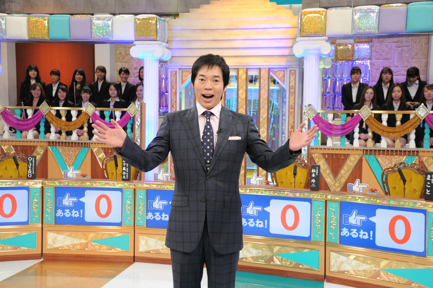 「あるある議事堂」に出演する今田耕司。(c)テレビ朝日