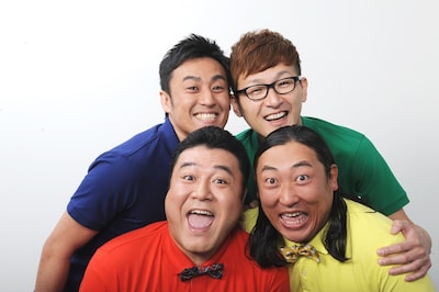 「ザキとロバ」に出演するアンタッチャブル山崎、ロバート。(c)メ～テレ