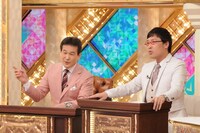 （左から）辛坊治郎、南海キャンディーズ山里。(c)TBS