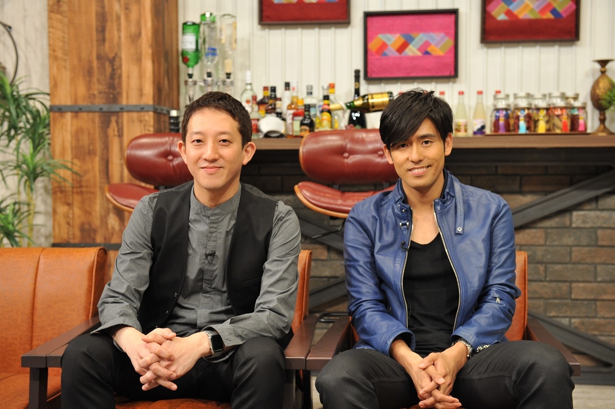 左からサバンナ高橋、K。