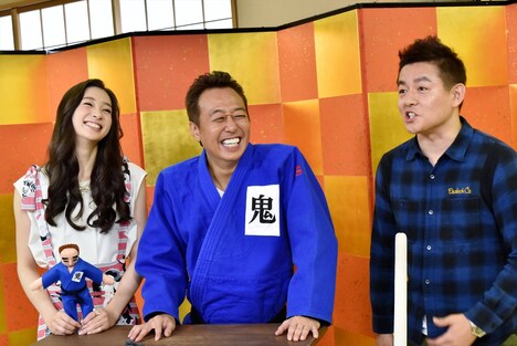 取材会のワンシーン。