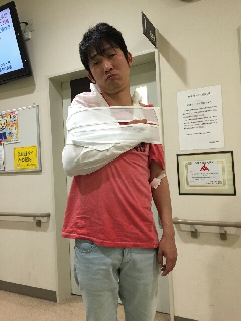 NON STYLE石田のブログに掲載された1枚。