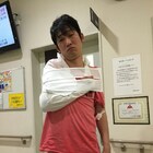 NON STYLE石田、大阪の路上で転倒し骨折