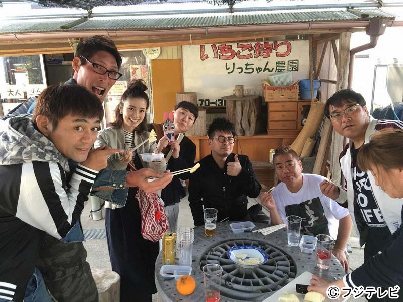 「土曜プレミアム『旅人は10人の人気者 はじめてのお泊り旅in南房総』」 (c)フジテレビ