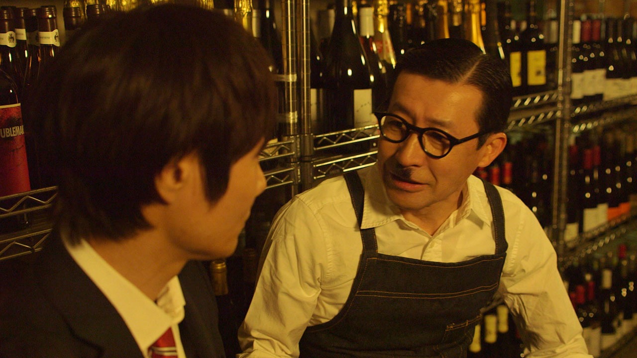 「昼のセント酒」第4話に出演するイワイガワ岩井ジョニ男。(c)テレビ東京