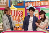 （左から）つるの剛士、フットボールアワー後藤、三上真奈フジテレビアナウンサー。(c)フジテレビ