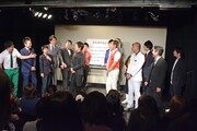 「清和漫才協会」の旗揚げ公演の様子。