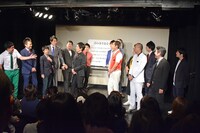 「清和漫才協会」の旗揚げ公演の様子。