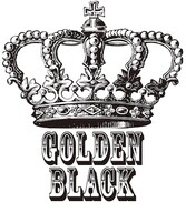「GOLDEN BLACK」ロゴ