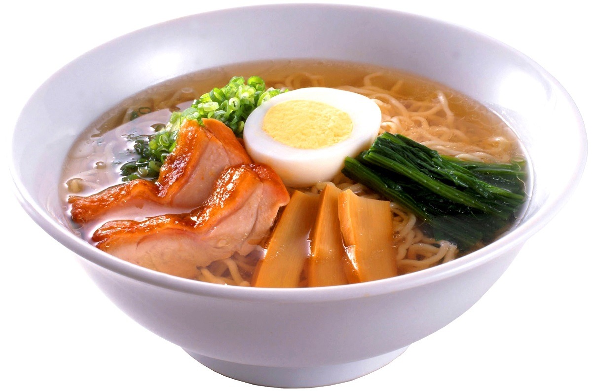 アンジャッシュ渡部が選んだ林泉堂の「比内地鶏ラーメン」。
