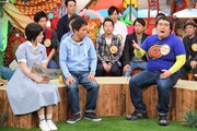 「ケンゴローサーカス団」に出演するガリガリガリクソン（右端）。(c)MBS