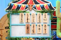 4月26日放送「ケンゴローサーカス団」で語られるトークタイトル。(c)MBS