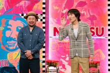 左からケンドーコバヤシ、千原ジュニア。(c)読売テレビ