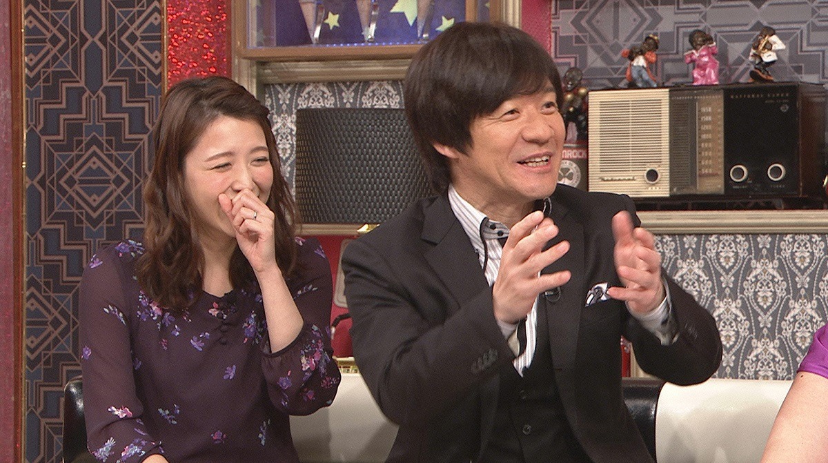 左から小熊美香アナウンサー、内村光良。(c)日本テレビ