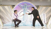 ネタを披露するドランクドラゴン。(c)NHK