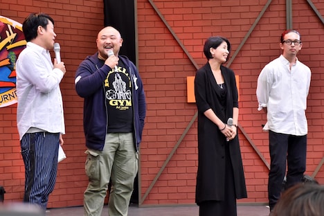 （左から）ペナルティ・ヒデ、丸山ゴンザレス、ヨシダナギ、佐藤健寿。