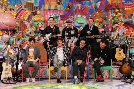ギター芸人たち。(c)テレビ朝日