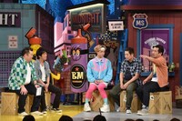 左からブラックマヨネーズ、りゅうちぇる、FUJIWARA。(c)読売テレビ