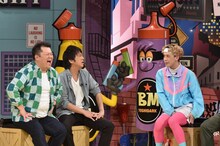 左からブラックマヨネーズ、りゅうちぇる。(c)読売テレビ