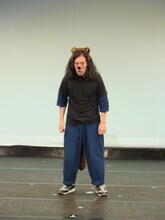 「子どものタヌキ」に出演したピース又吉。