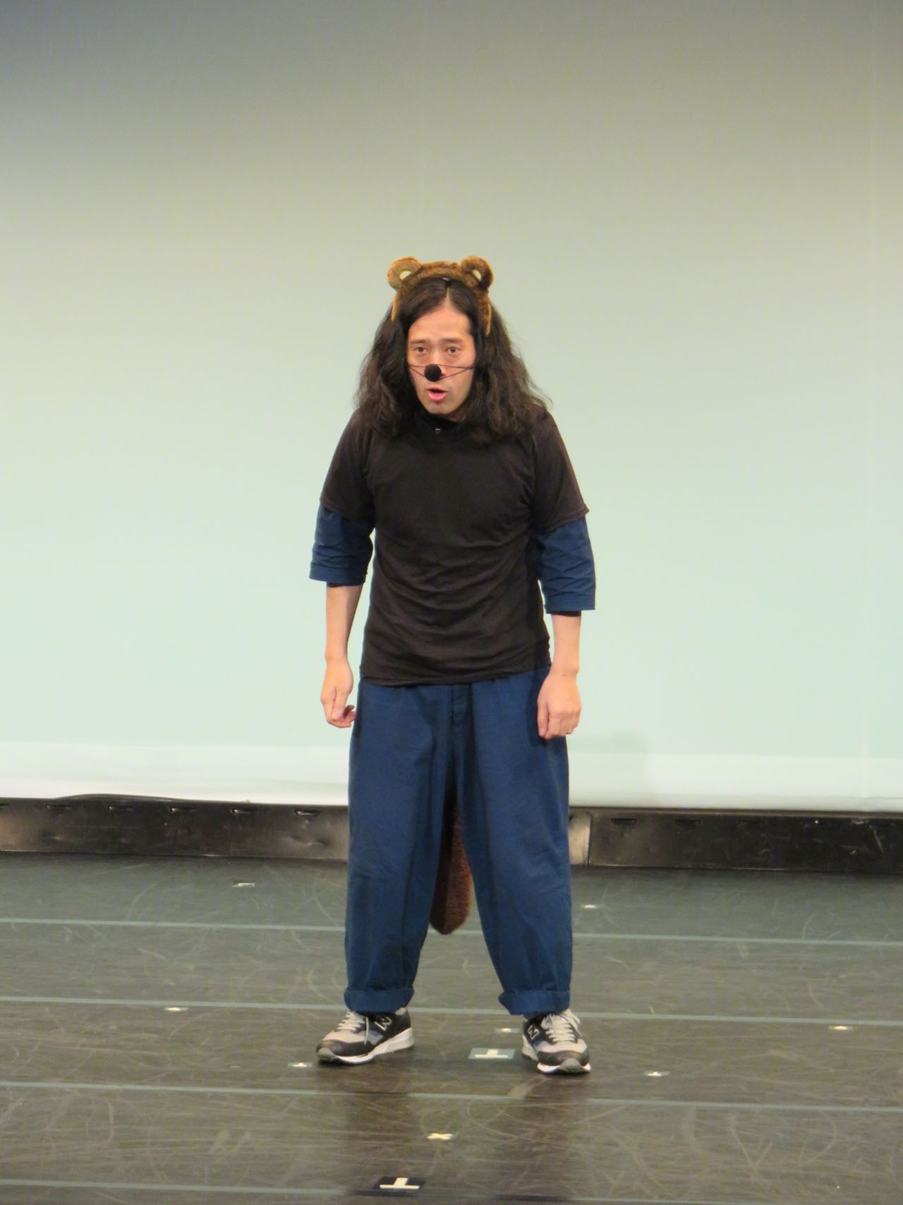 「子どものタヌキ」に出演したピース又吉。