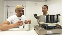 松本人志（左）とハライチ澤部（右）。(c)ABC