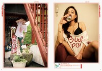 「『タワレコアパレル』2016SS STYLEBOOK」の誌面。