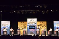 異種大喜利サバイバルマッチの様子。