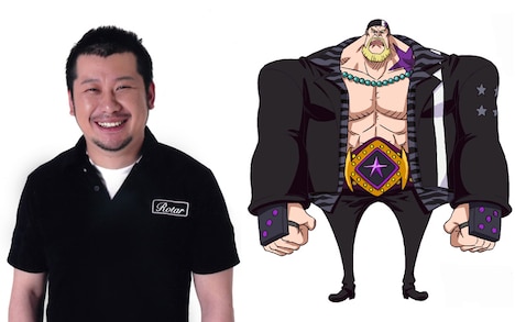 ケンドーコバヤシ（左）とダイス（右）。