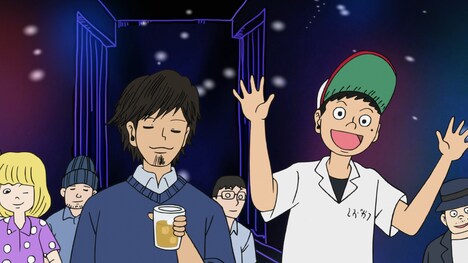 「とんかつDJアゲ太郎」第6話のワンシーン。