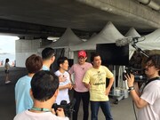 「ぶちぶちシソンヌ」沖縄ロケの様子。