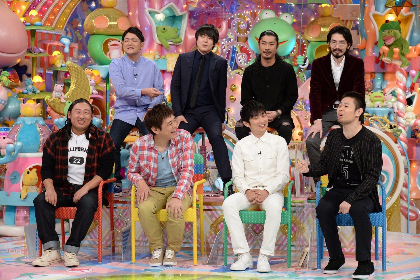 「アメトーーク！」に出演する「家族オカシイ芸人」たち。(c)テレビ朝日