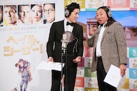 公開アフレコイベントのワンシーン。