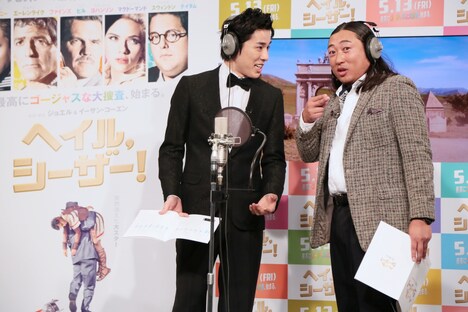 公開アフレコイベントのワンシーン。