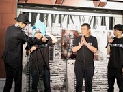 「竜王迷宮からの脱出」PRイベントの様子。