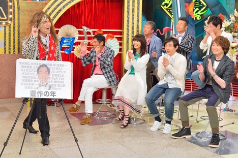 ネタを披露する中山女子短期大学。(c)MBS